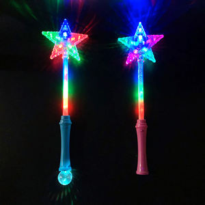 Grosir perlengkapan pesta tongkat bintang tongkat menyala LED menyala - Product Image 5