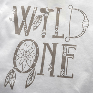 Camiseta y Pantalones Cortos Blancos para Niños, 100% Algodón, Tela Cómoda, de China - Product Image 4