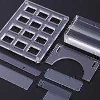 Plaque de polycarbonate découpée avec précision pour joints d'isolation et panneaux d'affichage