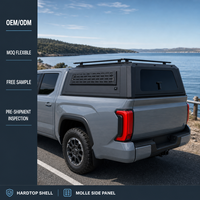 Aluminium Toyota Tacoma Ladeflächenabdeckung Hardtop-Canopy 2022 2023 2024 4x4 Dachträger Wasserdicht OEM ODM