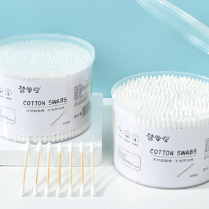 Fábrica 500 Piezas Personalizadas con Logotipo, Bastoncillos de Algodón de Doble Punta, Palitos de Bambú de Alta Calidad para Limpieza de Oídos y Herramienta de Maquillaje - Product Image 6