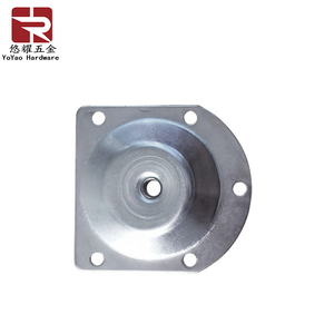 Modern M8 Contemporary Metal Furniture <strong>Leg</strong> Bolts 11 Degree Zinc Plated Top Mounting Base Plate Hanger <strong>for</strong> <strong>Sofa</strong>/Table/Chair <strong>Legs</strong> - Product Image 4