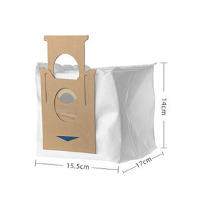 ถุงเก็บฝุ่นพลาสติก aivimaxozmo ความจุสูงถุงกรองฝุ่นใช้ได้กับอุปกรณ์กวาด <span class=keywords><strong>kovo</strong></span> T8แหล่งจ่ายไฟด้วยตนเอง - Product Image 2