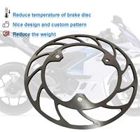 Pièces de moto fournies par l'usine, disque de frein de moto personnalisé ultra léger de 220 mm pour Yamaha YZF R3 R25 R15