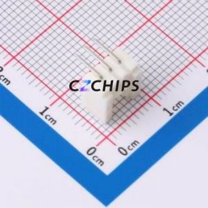 ZX-HY2.0-3PWZ Wire-to-Board Pin Header Bent Lead Through Hole,P=2mm Connector 1x3P 2mm Right Angle Insert HY - Product Image 2