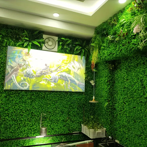 Parete Vegetale Artificiale Personalizzata con Muschio ed Erba da Esterno Stile Giungla, <span class=keywords><strong>Piante</strong></span> Verticali da Parete Sospese per Decorazione - Product Image 4