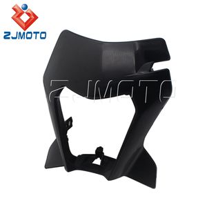 Noir Orange Blanc <span class=keywords><strong>Enduro</strong></span> Supermoto Moto LED Phare Masque Protection De Phares Pour <span class=keywords><strong>690</strong></span> <span class=keywords><strong>Enduro</strong></span> <span class=keywords><strong>R</strong></span> <span class=keywords><strong>SMC</strong></span> <span class=keywords><strong>R</strong></span> Vélo 2019-2020 - Product Image 2