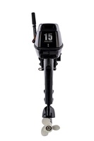Produit chaud moteur de bateau hors-bord à essence Parsunn 2 temps 15HP