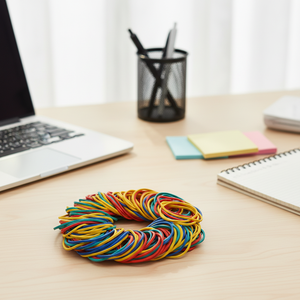 वांगक्सिंग WXF-023 निर्माता थोक प्राकृतिक रबर बैंड बंदूक लोचदार विभिन्न आकार के बाल मुद्रित रबर बैंड कस्टम लोगो - Product Image 3