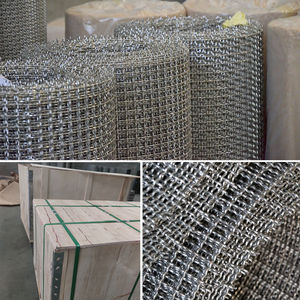 Inşaat için yüksek kaliteli galvanizli çelik paslanmaz çelik kıvrımlı tel örgü - Product Image 4