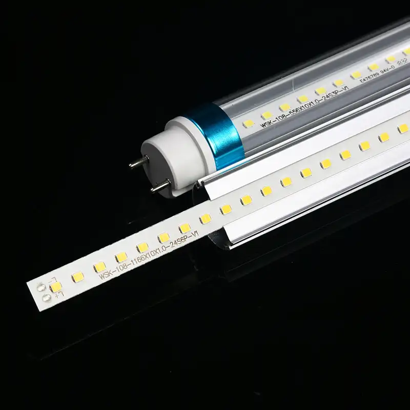 Wiscoon Grosir Lampu Tabung LED Bulat Multiwarna 4ft dengan Badan Alumunium untuk Penerangan Bengkel