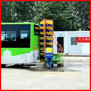 Laveuse de bus entièrement électrique |   Conception sans chantier, équipement de nettoyage rapide pour bus et autocars touristiques - Product Image 4
