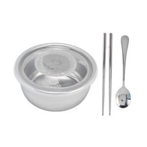 New 304 Stainless Steel Insulated <b>Lunch</b> <b>Box</b> Students Work sealed <b>Lunch</b> <b>Box</b> Can <b>Microwavable</b> <b>Lunch</b> <b>Box</b> with Cutlery - Product Image 3
