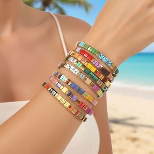 Pulsera para mujer, diseño transfronterizo, compatible con FBA, acabado de acero cepillado, distribución de peso equilibrada - Product Image 3