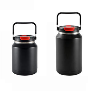 Growler à bière en acier inoxydable, carafe isolée pour l'eau et le lait, <span class=keywords><strong>1L</strong></span>, grande capacité, <span class=keywords><strong>bouteille</strong></span> d'eau - Product Image 1