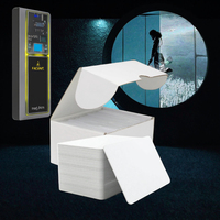 Tarjeta de Visita Mini NFC de PVC Programable al por Mayor con Chip NTAG215 13.56MHz, Impermeable ISO 14443 para Control de Acceso en Hoteles