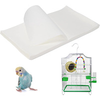 Feuilles de papier journal non imprimé pour doublures de cages à animaux, doublures jetables inodores et sans encre pour cages à oiseaux, sans odeur et sans danger pour les animaux