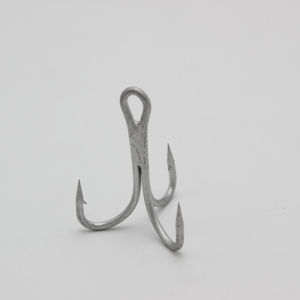 Pujian PR-8626 kail kuat bulat Super tajam kait trebel baja karbon tinggi antikarat 10-18 # memancing 1 - Product Image 2