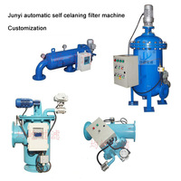 Filtre à eau automatique de grattoir de Shanghai Junyi pour la filtration de résine chimique à haute viscosité