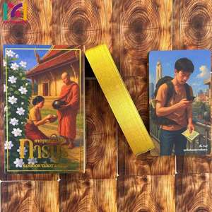 Kartu <span class=keywords><strong>Tarot</strong></span> Premium Khusus Pasar Thailand dengan Finishing Tepi Emas dan Kualitas Unggul - Product Image 4