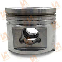 Kit de reconstrucción de 1HZ, kit de reparación de motor con juego completo de juntas, anillos de pistón, revestimiento de cilindro para motor diésel Toyota