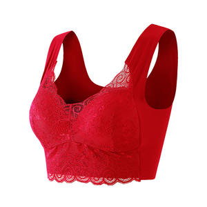 Soutien-gorge enveloppé sans trace anti-rayures pour femme <span class=keywords><strong>Bustier</strong></span> Fat Plus <span class=keywords><strong>grande</strong></span> version de sous-vêtements sans couture - Product Image 4