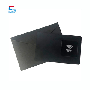 Tamaño DE CRÉDITO NFC Tarjeta de metal negro Smart Touch NFC Tarjeta de visita Grabado láser Tarjeta Nfc de metal inoxidable de acero en blanco - Product Image 6