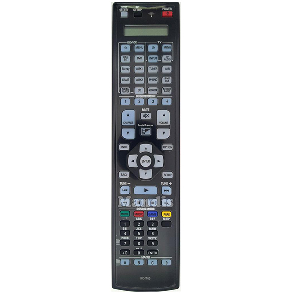 Denon RC-1165 RC1165 Remote Control for 30701010600AD 30701010600 AD LCD LED Smart HDTV Replacement OEM Custom Available RC 1165