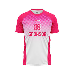 Camiseta Deportiva Unisex Personalizada, Elástica en Cuatro Direcciones, Sin Costuras, Impresa, Absorbente de Sudor, de Secado Rápido, para Fútbol, Tenis, Pickleball - Product Image 5