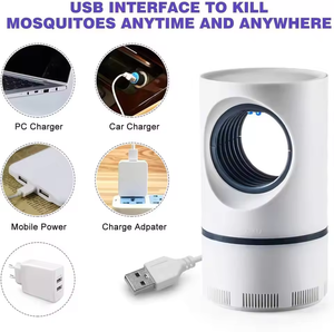Piège Répulsif Anti-Insectes Volants, Destructeur de Nuisibles, Lampe Anti-Moustiques - Product Image 2
