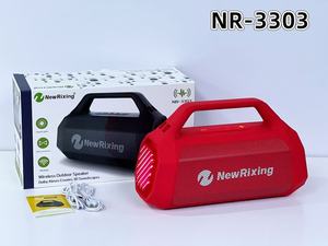 Nouvelle <span class=keywords><strong>enceinte</strong></span> portable <span class=keywords><strong>sans</strong></span> <span class=keywords><strong>fil</strong></span> d'extérieur NewRixing NR-3303 avec lumières colorées et connexion TWS - Product Image 5