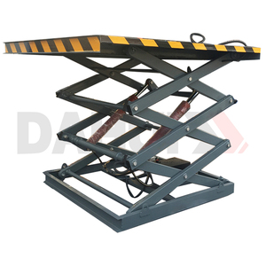 Plataforma Elevadora de Tijera Fija Eléctrica de Acero de 1.3M 3T con Control Remoto 2500x2000mm, Operación Segura y Estacionaria - Product Image 3