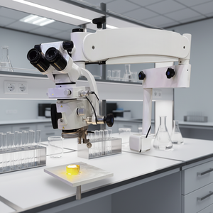 4K 백내장 수술용 현미경 쇼트 렌즈 자동 초점 LED 조명 통합 스마트폰 비디오 녹화 시스템 - Product Image 1