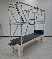 Reformer de Pilates professionnel en érable, équipement de studio écologique, table trapèze Cadillac pour cours d'entraînement aux appareils