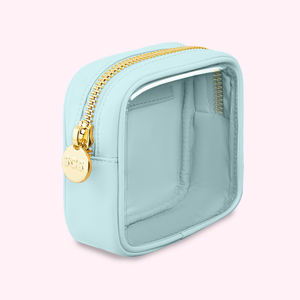 Vente en gros de petites pochettes à monnaie transparentes en PVC de couleur bonbon, <span class=keywords><strong>pochette</strong></span> mini <span class=keywords><strong>transparente</strong></span> en nylon - Product Image 5
