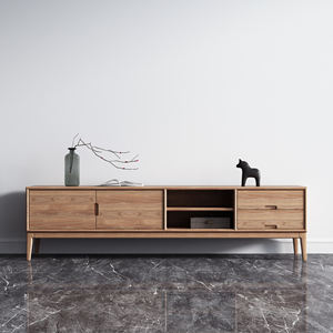 Mueble de TV Moderno y Lujoso Personalizado, Panel de Madera de Alta Calidad para Comedor, Hotel, Sala de Estar, Dormitorio o Apartamento - Product Image 4