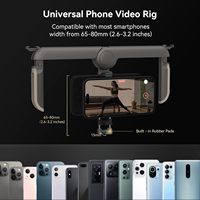 SmallRig P20 Cage Universelle Pliable pour Téléphone, Rig Vidéo pour Smartphone, Étui de Stabilisation pour Filmmaking et Vlogging 4047