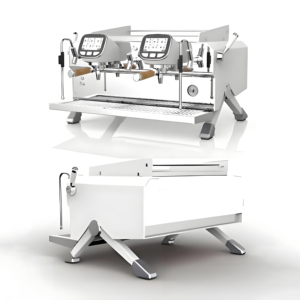 Máquina de Café Espresso Profesional con Sistema de Calentamiento Multi-caldera T3, Cuerpo de Aleación de Aluminio de 6 mm de Espesor - Product Image 2