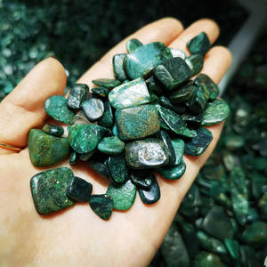 9-12 millimetri di Cristallo Chip Verde Scuro Mica Cristallo Tumbled Sericite Clorito Mica Schist <span class=keywords><strong>Pietra</strong></span> - Product Image 6