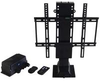 Soporte de TV de Pared con Control Remoto y Altura Ajustable para Sala de Estar o Sala de Conferencias, Soportes de TV Ocultos de Acero, Elevador de TV Motorizado