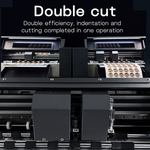 Máquina de Corte y Plegado con Servomotor de Doble Carro HY370DS, Plotter de Contorno Automático CCD de 370mm, Troqueladora de Precisión de 0.01mm - Product Image 4
