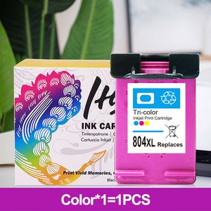 Cartouche d'encre compatible remanufacturée de qualité supérieure 804 XL 804XL pour <span class=keywords><strong>imprimante</strong></span> <span class=keywords><strong>HP</strong></span> <span class=keywords><strong>ENVY</strong></span> <span class=keywords><strong>Photo</strong></span> <span class=keywords><strong>6220</strong></span>/6222/7120/7820 - Product Image 3