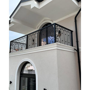 Garde-corps extérieur en <span class=keywords><strong>fer</strong></span> forgé de Géorgie pour balcon, clôture en <span class=keywords><strong>fer</strong></span> sur mesure pour <span class=keywords><strong>terrasse</strong></span>, treillis, balustrades pour maisons - Product Image 6