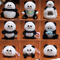 Porte-clés pendentif en peluche super doux Ours Fraise, style dessin animé, pour machine à griffes, cadeau pour enfants, vente en gros, offre spéciale