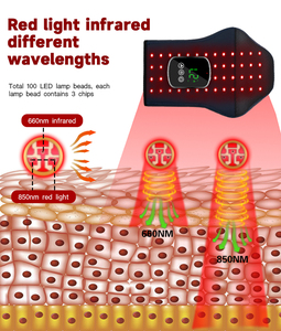 Guante de Terapia de Luz Roja e Infrarroja Inalámbrico para Aliviar el Dolor de Manos, Dedos y Muñeca - Product Image 5