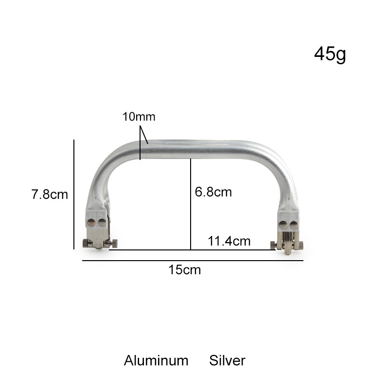 6inch silver 15cm