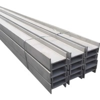 Vigas de Acero en H Laminadas en Caliente Q235B A36, Grados W18x50, W18x71, W10x49, W10x54, Acero Estructural para Soldadura