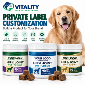 90 Unidades de Golosinas Masticables para la Salud de las Articulaciones de Perros, con Glucosamina, Condroitina, MSM, Ácido Hialurónico, Sabor a Hígado, para Apoyar la Movilidad - Product Image 4