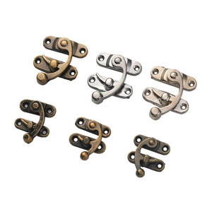 Retro Zinc Alloy Horn Lock Keyless Furniture Lock For Drawer Box <b>Cabinet</b> Accessory Durable Design - Product Image 5