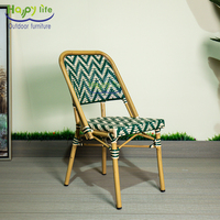 Chaise bistrot moderne de qualité restaurant de Happy Life Furniture, empilable, pour cuisine, patio, chambre, école, parc